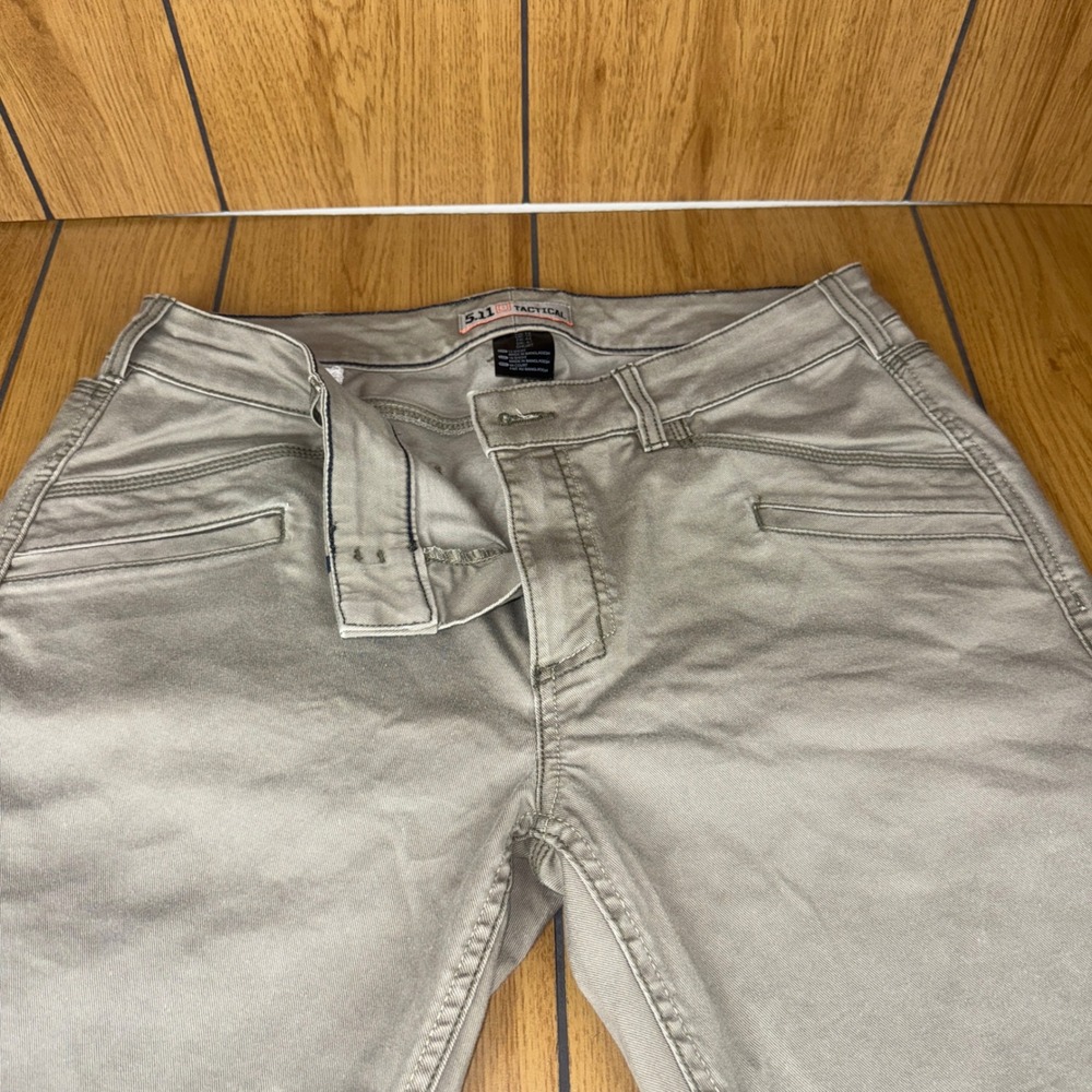 5.11 Tactical‎ Women's Gray Casual Work Utility Pants Size 12 Short